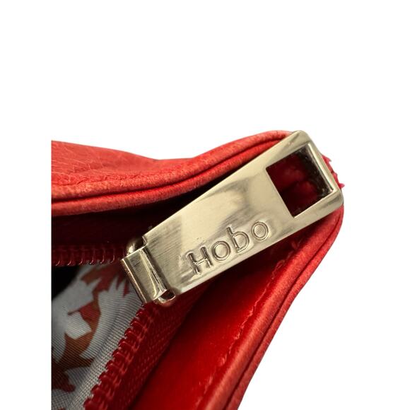 Hobo International Red Patti Leather Tote Shoulder Top Handle Bag - Picture 6 of 9